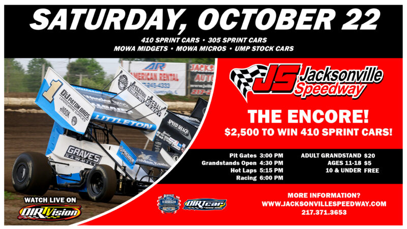 Jacksonville Speedway Official Site, Jacksonville Illinois