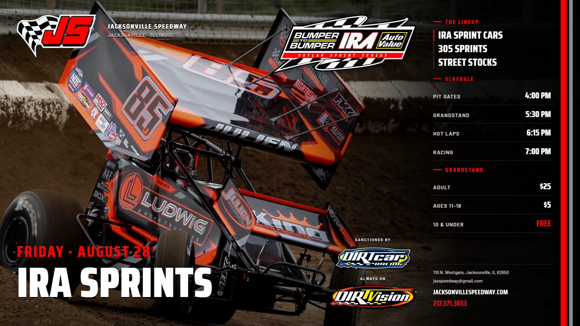 Bumper To Bumper IRA Sprints